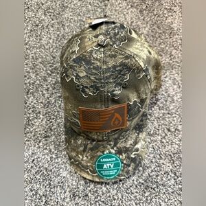 Realtree Excape Legacy ATV NWT baseball cap - with leather-style badge